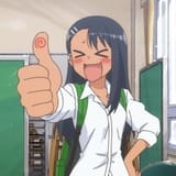 nagatoro - thumbs up