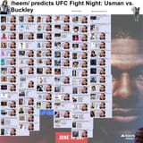 UFC Fight Night Usman vs. Buckley goof 1