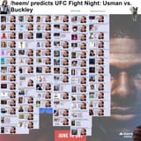 UFC Fight Night Usman vs. Buckley goof 2