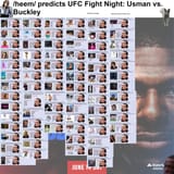 UFC Fight Night Usman vs. Buckley goof 3
