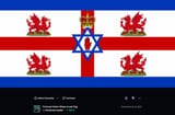 Fictional Ulster Wales Israel Flag by BritannicLoyalist on DeviantArt