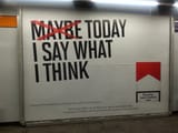Today I say what I think