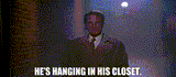 hanging