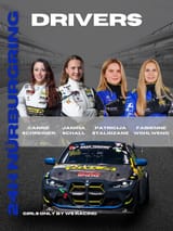 These are our girls for the 24h race at the Nürburgring 💙💛