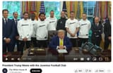 trump meets juventus