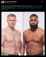 Sergei Pavlovich will fight Waldo Cortes Acosta