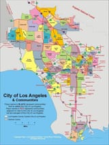 LA map