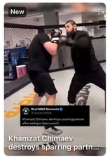 THE fat sparring partner?