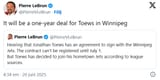 Toews Winnipeg