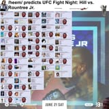 UFC Fight Night Hill vs. Rountree Jr. goof 3