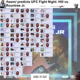 UFC Fight Night Hill vs. Rountree Jr. goof 4