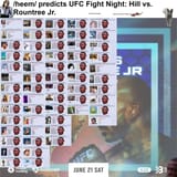 UFC Fight Night Hill vs. Rountree Jr. goof 5