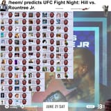 UFC Fight Night Hill vs. Rountree Jr. final goof