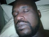 sleeping shaq