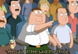 he said it