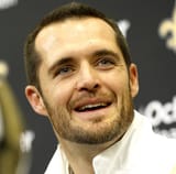 derek carr close up