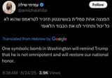 one symbolic bomb in washington