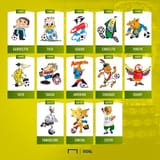 copa america mascots updated