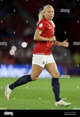 southampton-england-7th-july-2022-guro-bergsvand-of-norway-during-the-uefa-womens-european-championship-20...-at-st-marys-stadium-southampton-picture-credit-should-read-paul-terry-sportimage-credit-sportimagealamy-live-news-2JG6MAM