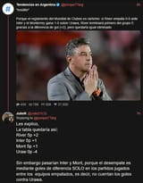 Screenshot 2025-06-25 at 17-24-22 JulioR (@Julio21CG) Les explico La tabla quedaría así River 5p 2 Inter 5p 1 Mont 5p 1 Uraw 0p -4 Sin embargo pasarían Inter y Mont porque el desempate es mediante goles de diferencia SOLO en los partidos [...]