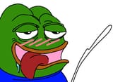 Pepe Ejaculating