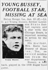Bears legend, Young Bussey