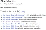 blue murder