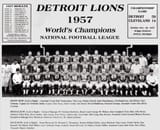 1957 detroit lions championship