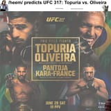 UFC 317 Topuria vs. Oliveira