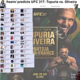 UFC 317 Topuria vs. Oliveira
