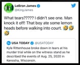 lebron being a asshole