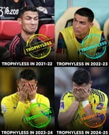 trophyless