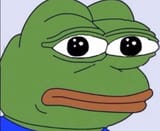 concerned frog