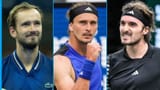Medvedev-Zverev-Tsitsipas