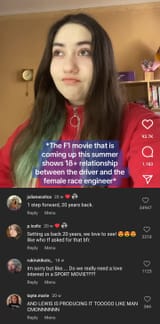 f1 movie problematic age gap