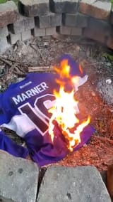 Marner Burning Jersey