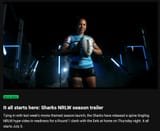 Sharks 2025 Season Trailer