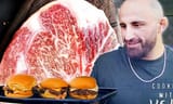 volk looking at burgers