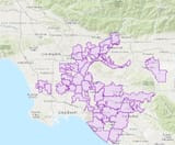 fireworks map la