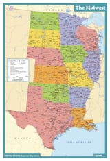 Midwest Kino map