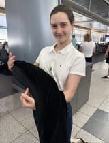 Me with ilia topuria&#039;s belt