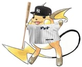 Raichu_Pokemon_Yankeeshat_Sugimori