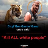 ciryl gane quote kill all white people