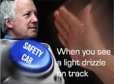 charlie rain safety car