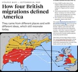 The American civil war was a continuation of the English civil war