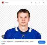 Auston Matthews ESPN