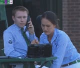 little umpire boy needs help