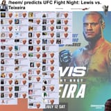 UFC Fight Night Lewis vs. Teixeira goof 1