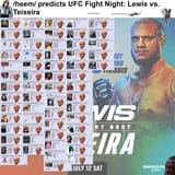 UFC Fight Night Lewis vs. Teixeira goof 3