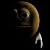 serious emoji lurking in the shadows